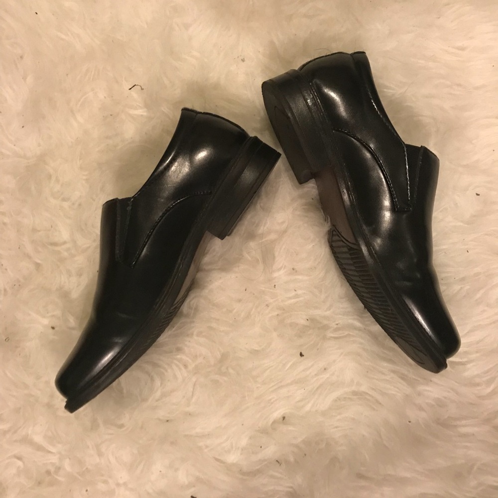 Boy Youth Deer Stags Black Dress Shoes